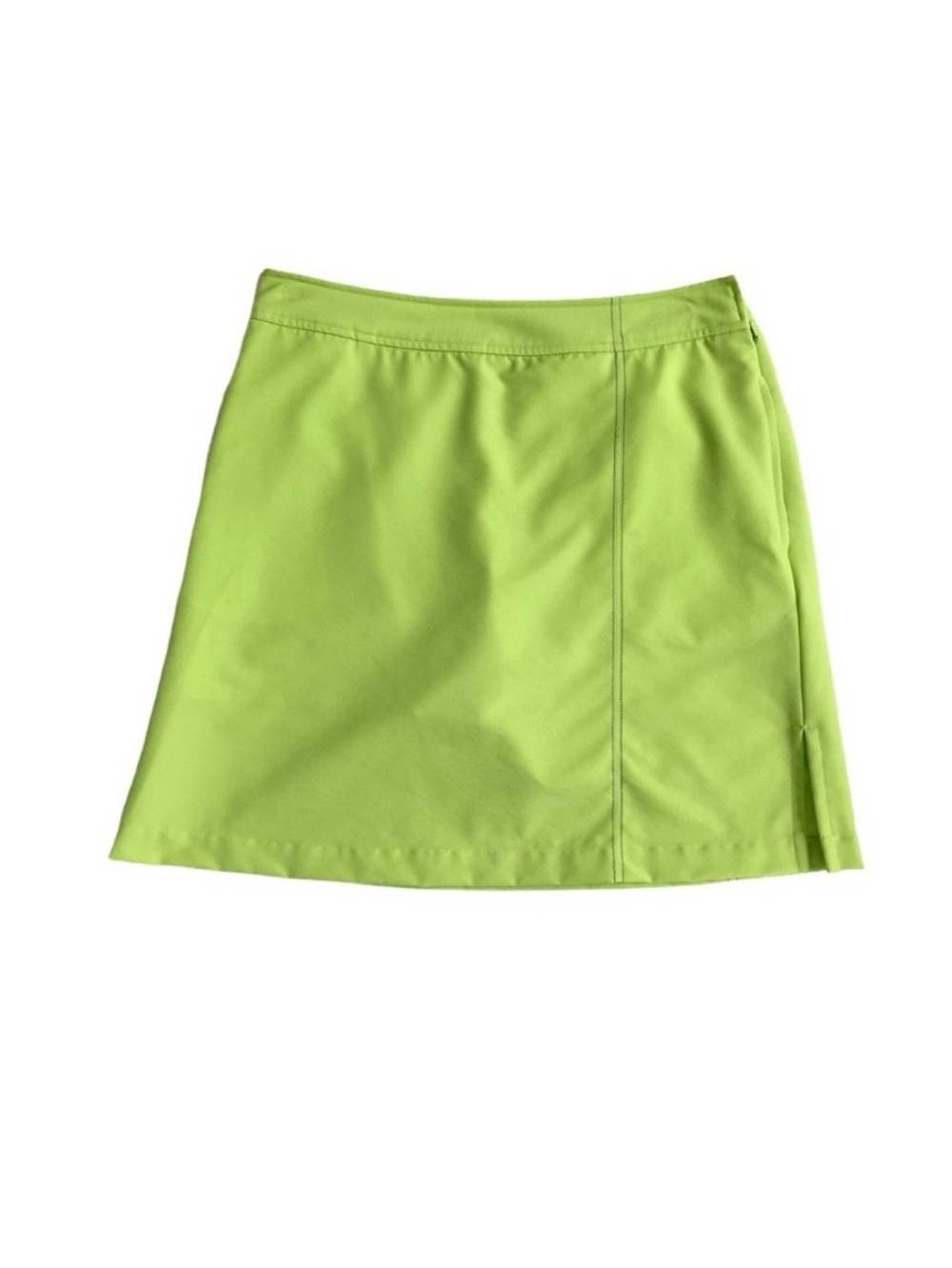 Ashworth Golf Skort Lime Green Sporty Activewear | 6